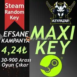Steam Random Key MAXİ 30-900TL Oyun Çıkar HEDİYELİ!