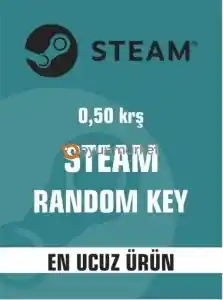 Steam Random Key Tanesi 50 Kuruş