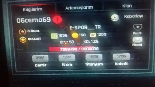 Acil satılık 53 lvl isim ve KD sıfırlama kartı  aug destansı Quantum +6 glock 18 