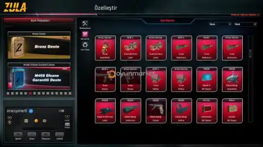 Çok eski Zula hesap