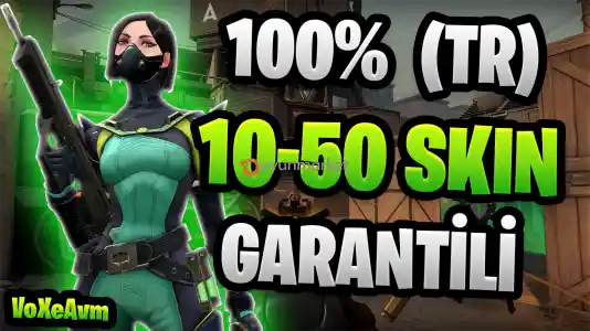 100% (TR) 10-50 Skin Garantili Random Hesaplar (Açıklamayı Oku)