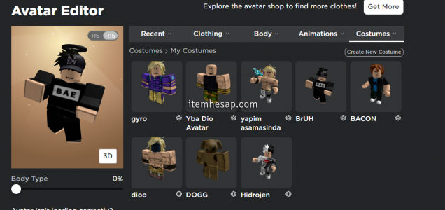 Satılık roblox hesabı (40-50 lira)