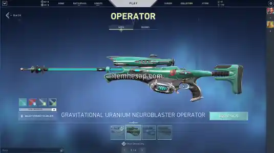 Oni Pençe + Prizma Bıçak + Ego Bıçak + Oni Guardian+ İyon OP Valorant Hesap
