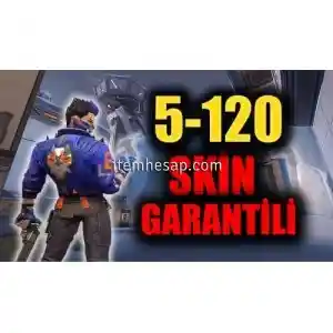 5-120 SKİNLİ RANDOM VALORANT HESAPLARI