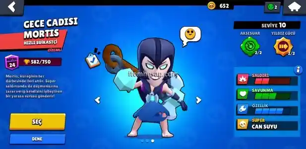 Brawl Stars 14k kupa 31 karakter