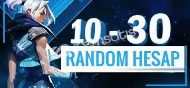 VALORANT RANDOM 10 İLA 30 SKİNLİ HESAP UCUZ RANDOM HESAPLAR