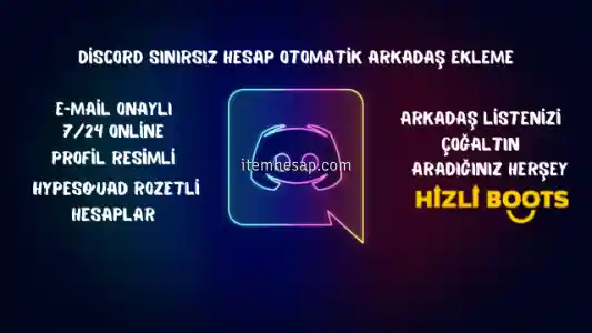 Discord 100 Arkadaşlık İsteği