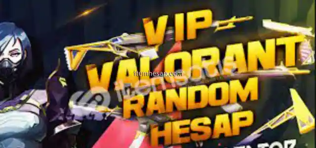 100% V.İ.P VALORANT RANDOM HESAPLAR