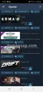 steam hesabı