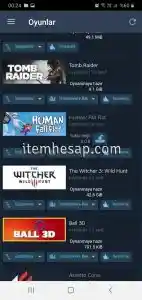 steam hesabı