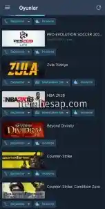 Steam hesabı tertemiz