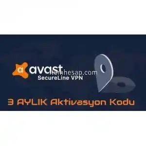 Avast SecureLine VPN PC - 3 AYLIK Aktivasyon Kodu