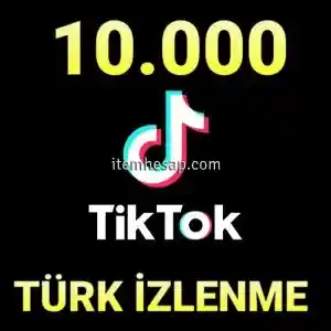 10.000 Türk Tiktok  Video İzlenme