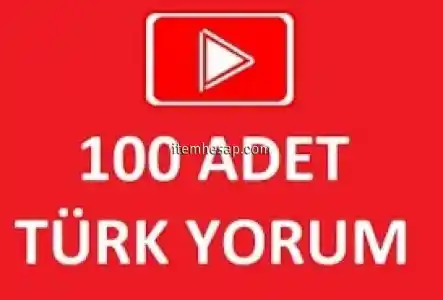 YouTube 100 Adet Türk Yorum