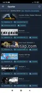 Steam kelepir hesap