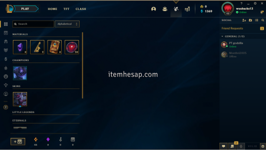 SATILIK EUW LOL HESABI