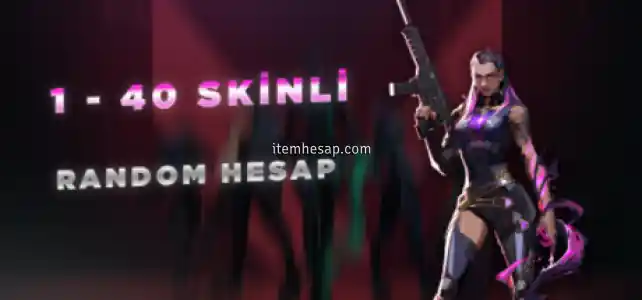 Random hesap    TR çıkma ihtimali yüksek     1-50 skin    (BRONZ  GÜMÜŞ HESAPLAR)