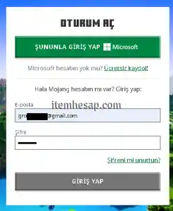 Kullanıcı+Skin Değişen Elmas Hesap