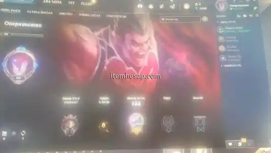 LoL ve wild rift hesapları (kostüm)