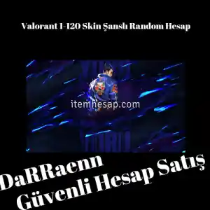 Valorant 1-120 Skinli Random Hesap [Mailsiz]