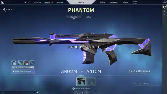 Valorant ANOMALİ PHANTOM Hesap Şok Fiyat!