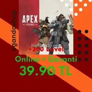 Apex Legends +200 Level Origin Hesap + Garanti