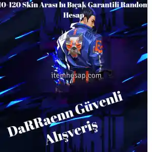 Valorant 10-120 Skin Arası Bıçak Garantili Random Hesap [MAİLSİZ]