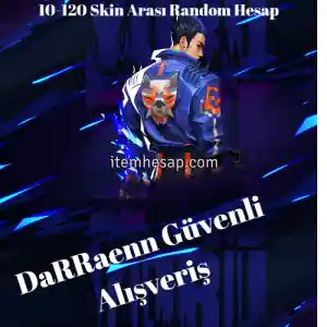 Valorant 10-120 Skin Arası Random Hesap