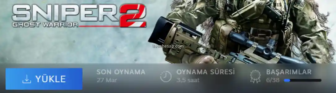 Steam Payday 2 li ve Sniper Ghost Warrior 2 li Hesap!