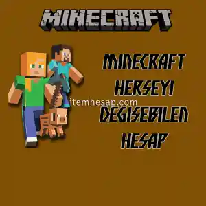 Minecraft Her Şeyi Değişebilen Premium Hesap!