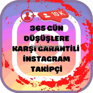 1.000 İnstagram Takipçi - 365 Gün Garantili