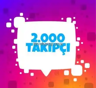 Instagram Türk - 2.000 Takipçi