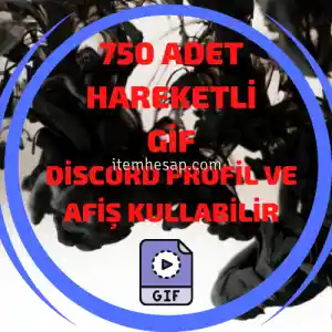 750 Adet Hareketli GİF