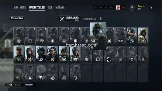 Rainbow Six Siege Mailli Sıfır hesap