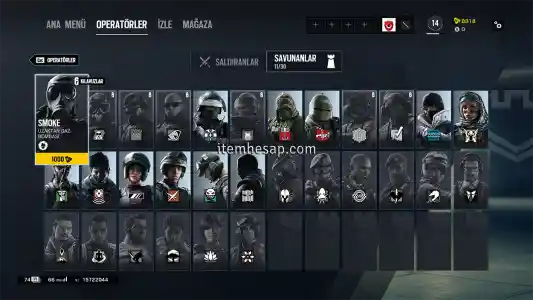 Rainbow Six Siege Mailli Sıfır hesap