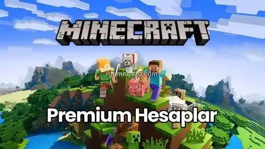 Minecraft Premium Şifre, Skin ve Nick + 6 Aylık Garantili