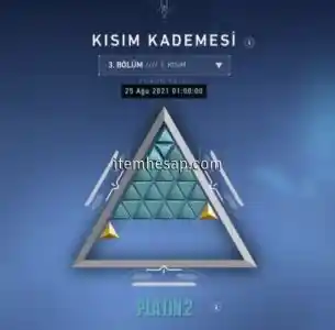 Valorant plat 1 hesap delipop vandal vs.