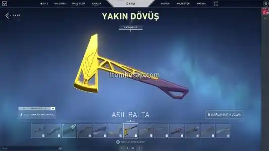 VALORANT YAĞMACI- ASİL BALTA- EJDER SET! DEV 3 HESAP!