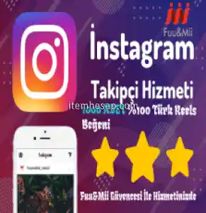 Instagram Reels Organik Türk Beğeni + Gösterim + Erişim (KEŞFET ETKİLİ) - 1000 Adet