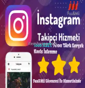 Instagram Türk Reels İzlenme - 1000 Adet