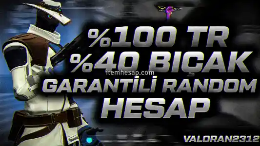 100% TR BIÇAKLI EJDERLİ YAĞMACILI İ 1-120 SKİN RANDOM HESAP !!