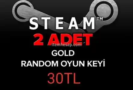 2 Adet Gold Steam Random Oyun