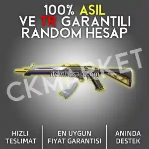 100% Asil ve TR Garantili Random Hesap