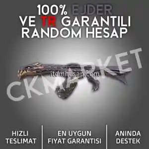 100% Ejder ve TR Garantili Random Hesap