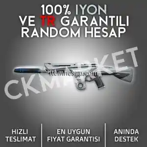 100% İyon ve TR Garantili Random Hesap