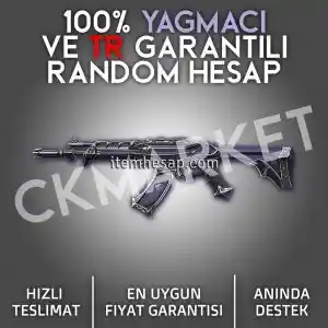 100% Yağmacı ve TR Garantili Random Hesap