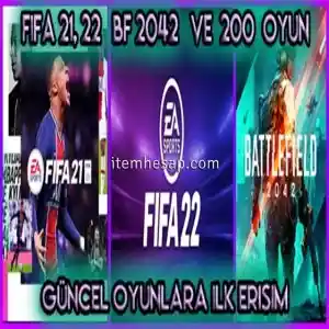 EAPLAY PRO FİFA 21, FIFA 22, BF2042 İLK ERİŞİM + GARANTİ