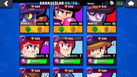 Brawl stars çok ucuz emek hesap mail ile beraber verilecek