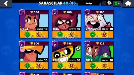Brawl stars çok ucuz emek hesap mail ile beraber verilecek