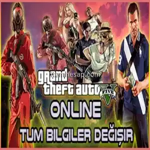 Grand Theft Auto V + Tüm Bilgiler Değişir + Hediye